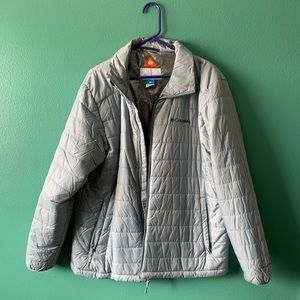 Columbia Women’s Lightweight Puffer Jacket - Gray - Size L